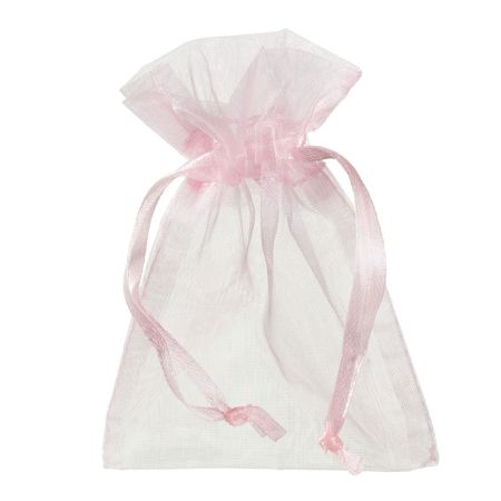copy of10er-Set Organzabeutel Hellgelb (7,5 x 10 cm) – Säckchen für Hochzeitsmandeln, Geschenke, Schmuck